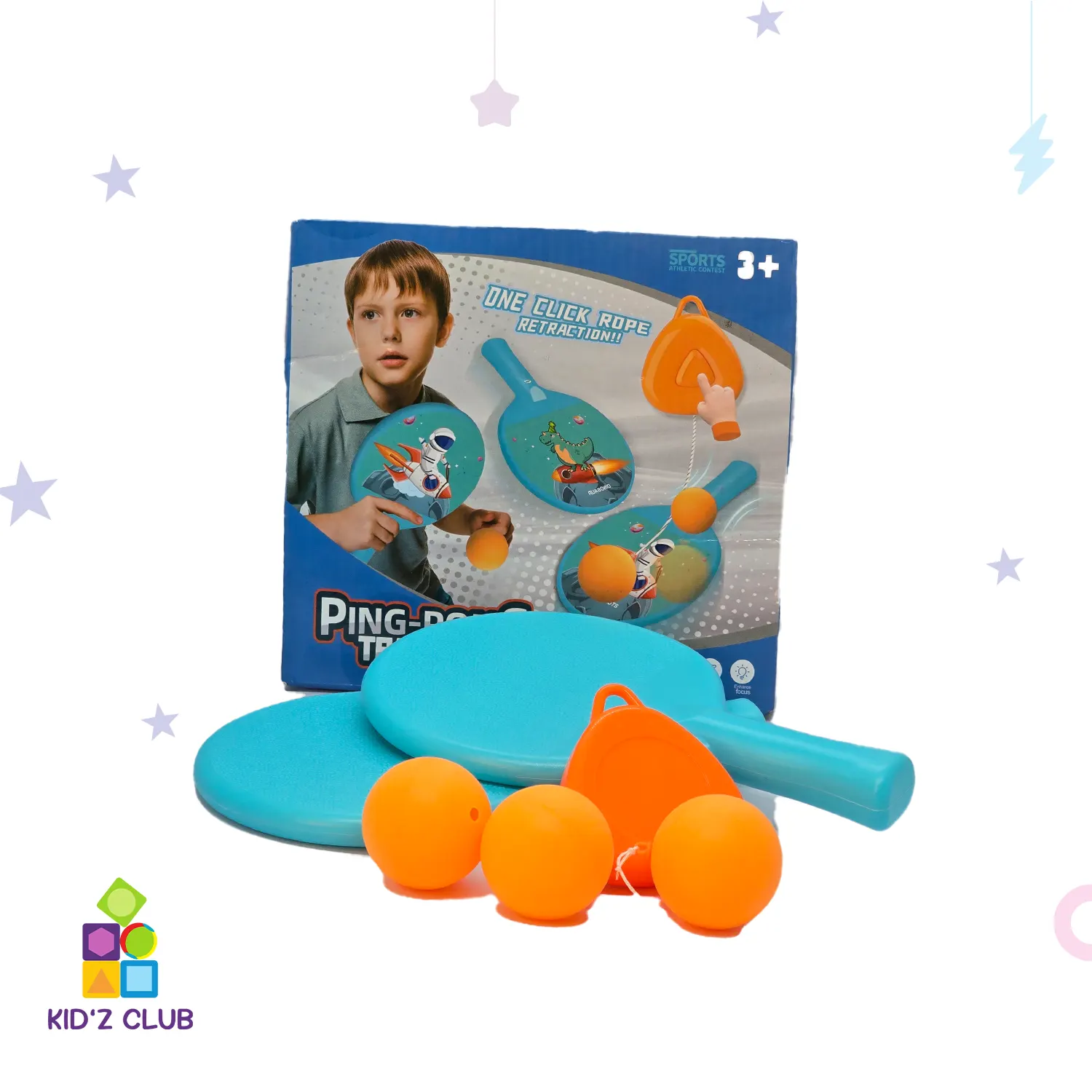 Children's Indoor Hanging Table Tennis Training Device Ping Pong Trainer Parent Child Interaction Toy Exerciser for Door Frame Portable