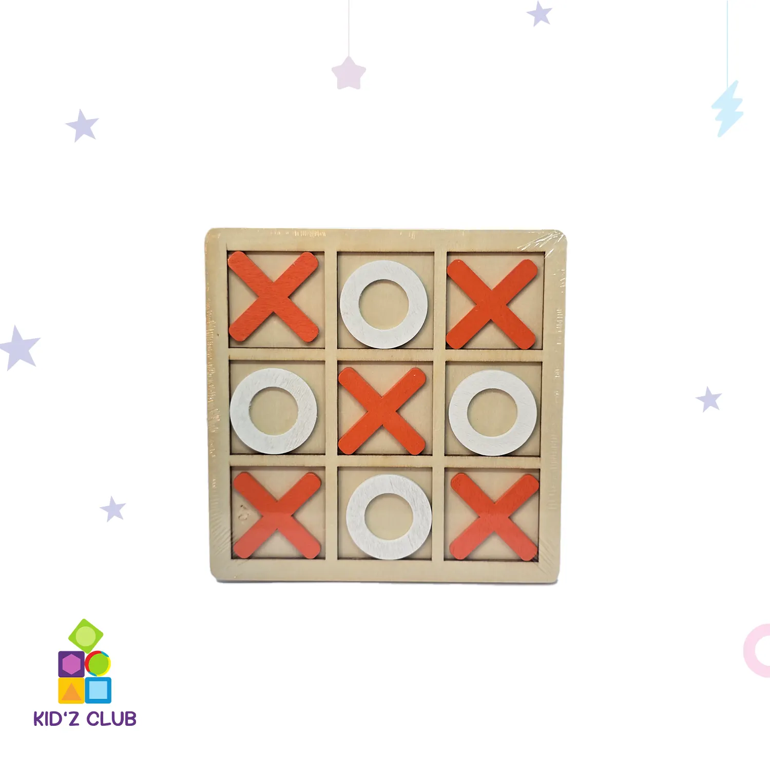 Wooden Tic TAC Toe Game Coffee Table Games for Adult Kids Indoor Outdoor